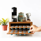 Tiroir de rangement élégant pour capsules de café